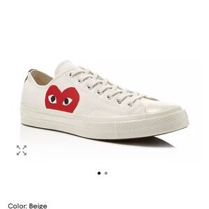 NWT Comme des garçon Play shoes